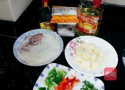 豆腐烧鱿鱼的做法图解1
