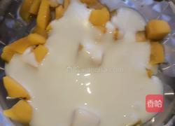 自制芒果炒酸奶的做法图解1