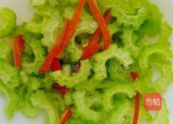 炝拌苦瓜的做法图解6