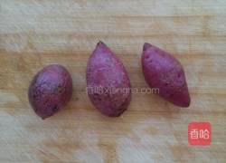 香蕉紫薯吐司卷的做法图解1