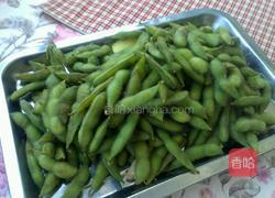 煮毛豆的做法图解3