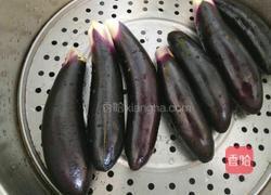 凉拌蒸茄子的做法图解2