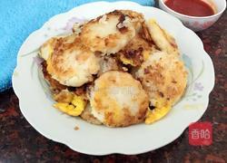 香煎萝卜糕的做法图解9