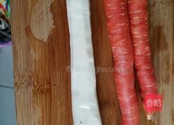 素炒胡萝卜的做法图解1