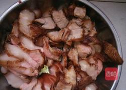 五花肉烧茄子的做法图解4