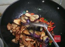 五花肉烧茄子的做法图解7