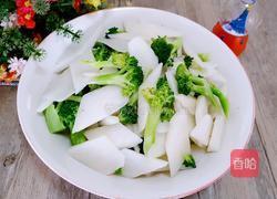 清炒山药西兰花的做法图解7