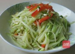 清炒佛手瓜的做法图解5