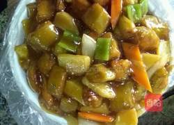 地三鲜盖饭的做法图解4