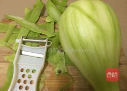 清炒葫芦瓜的做法图解2