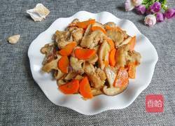 香菇炒鸡肉的做法图解8