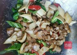 鸡腿菇炒肉片的做法图解5