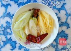 白菜炒虾的做法图解3