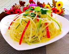 呛拌香菜土豆丝