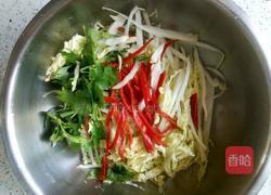 凉拌白菜心的做法图解2