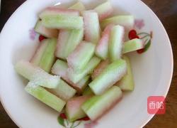 爆炒西瓜皮的做法图解4