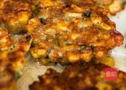 香甜玉米饼的做法图解4