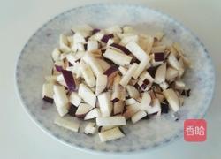 茄子炒饭的做法图解2