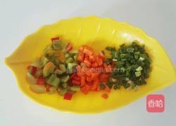 茄子炒饭的做法图解4