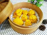南瓜花样馒头的做法[图]