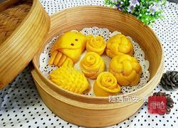 南瓜花样馒头的做法图解37