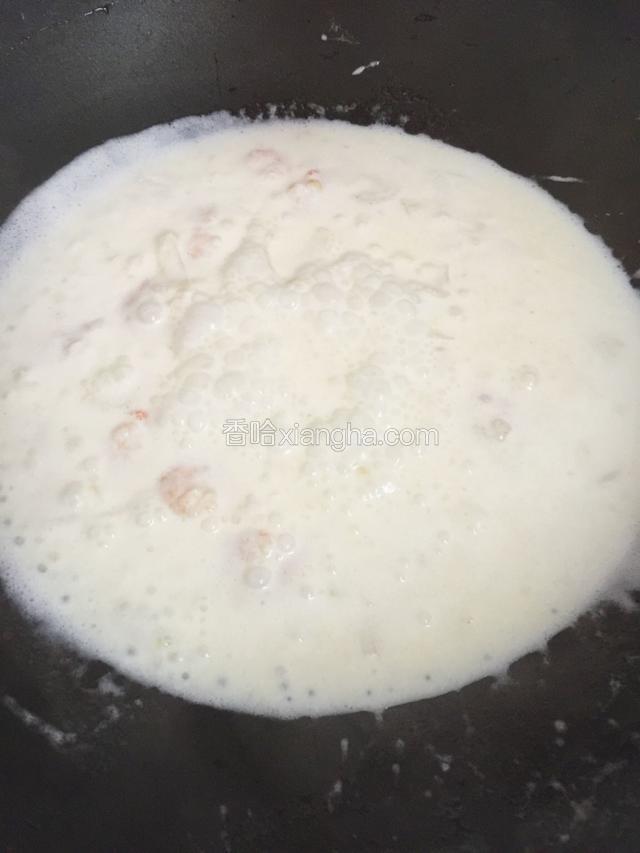奶油汤变有点黏腻即可