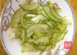 角瓜炒肉的做法图解4