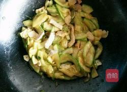 角瓜炒肉的做法图解6
