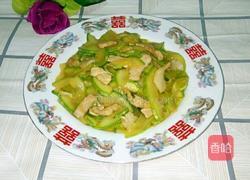 角瓜炒肉的做法图解8