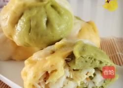 三色萝卜丝包子的做法图解11