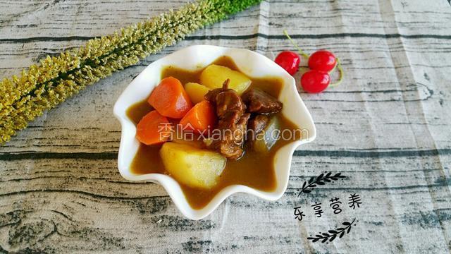 咖喱土豆炖牛肉