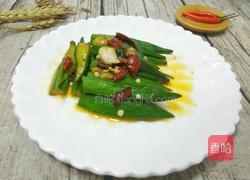 辣炒黄秋葵的做法图解7