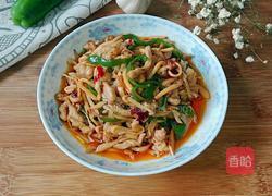 杏鲍菇炒肉丝的做法图解13