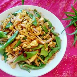 鸡蛋炒饼的做法[图]
