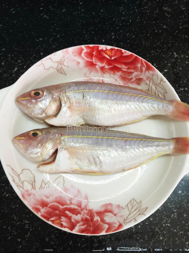 三线鱼买回来，清理好，备用