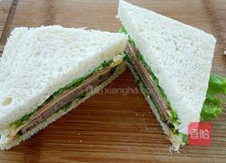 牛肉三明治的做法图解12