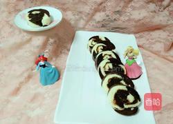 双色蛋卷的做法图解10