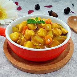 咖喱土豆鸡块的做法[图]