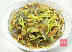 肉丝拉皮的做法图解5