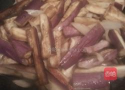 红椒炖茄子的做法图解4