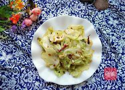 干煸包菜的做法图解5