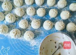 萝卜馅素包子的做法图解12