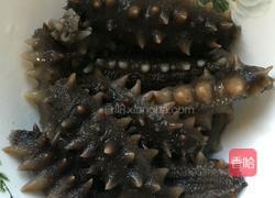 大葱烧海参的做法图解1