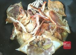 酱汁螃蟹的做法图解4