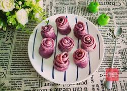 紫薯玫瑰花馒头的做法图解19