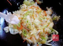 素炒包菜的做法图解5