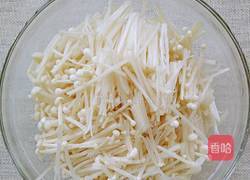 金针菇鸡蛋汤的做法图解2