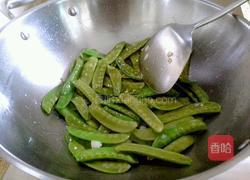 荷兰豆木耳炒山药的做法图解4