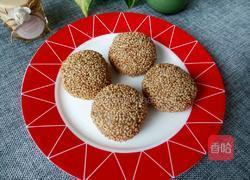 糯米豆沙芝麻球的做法图解14