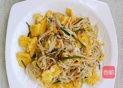 金针菇炒鸡蛋的做法图解10